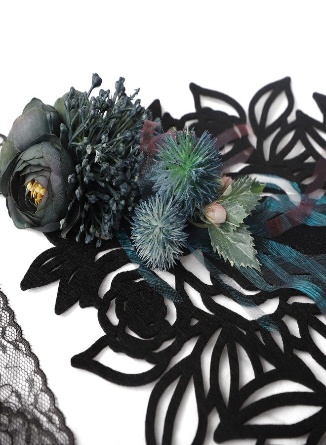 Ylucky Lolita Headband Victorian Bonnet Hat Halloween Cosplay Gothic Maid Lace Hair Accessory Hair Hoop Tea Party Sun Hat - Image 4